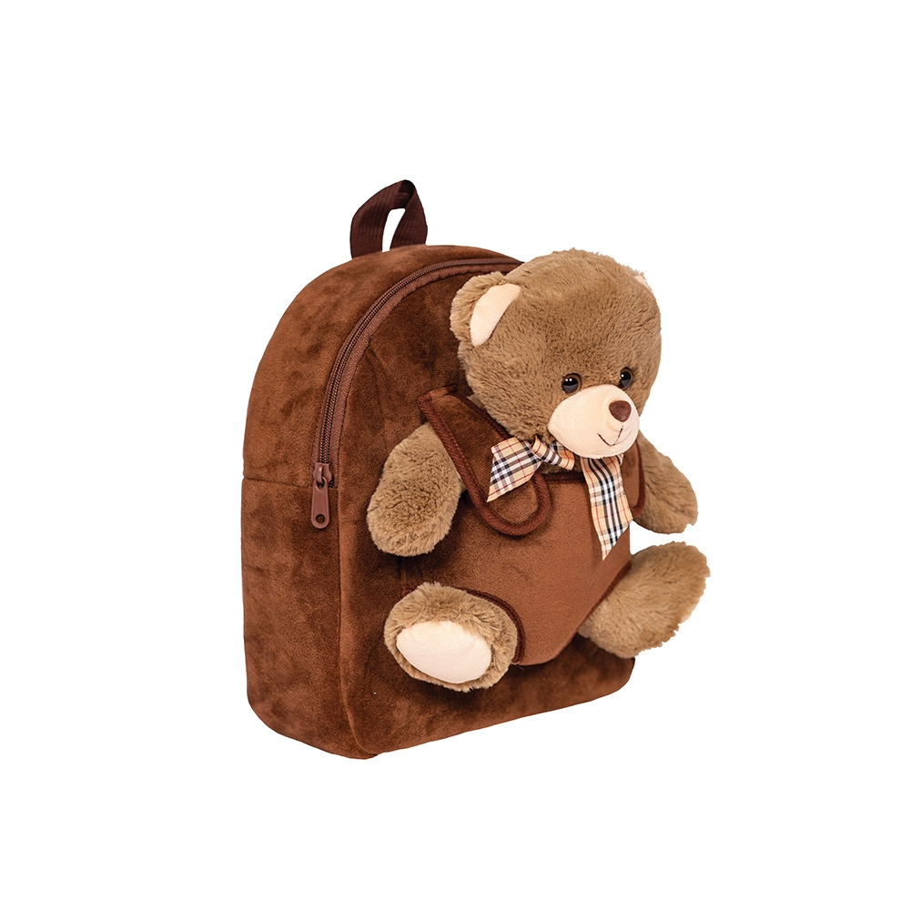 Ghiozdan gradinita BABY ANIMALS, BROWN BEAR, 23x8x28 cm - S-COOL [3]