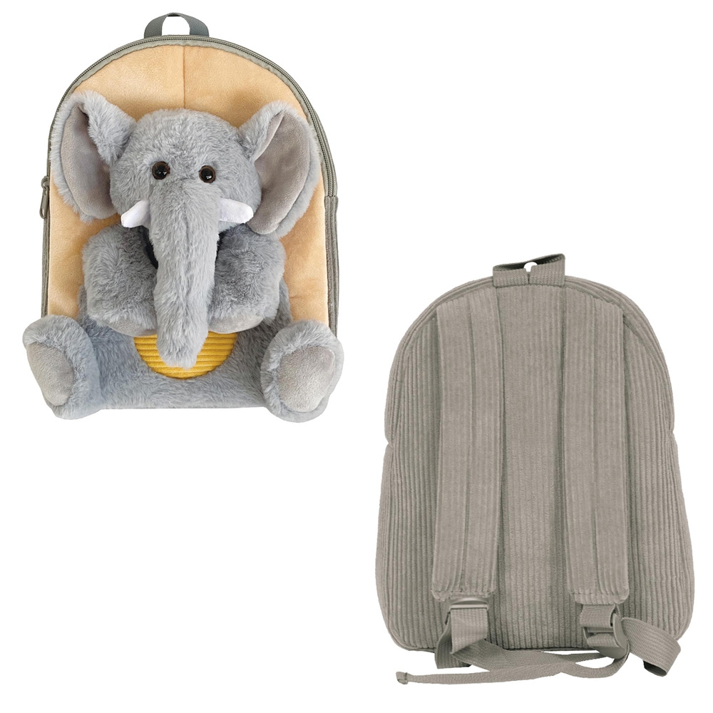 Ghiozdan gradinita BABY ANIMALS, ELEPHANT, 23x8x28 cm - S-COOL [3]
