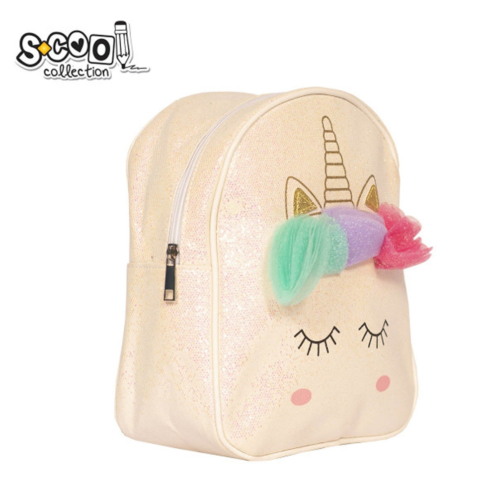 Ghiozdan gradinita cu sclipici UNICORN, 20x26x10 cm - S-COOL [2]