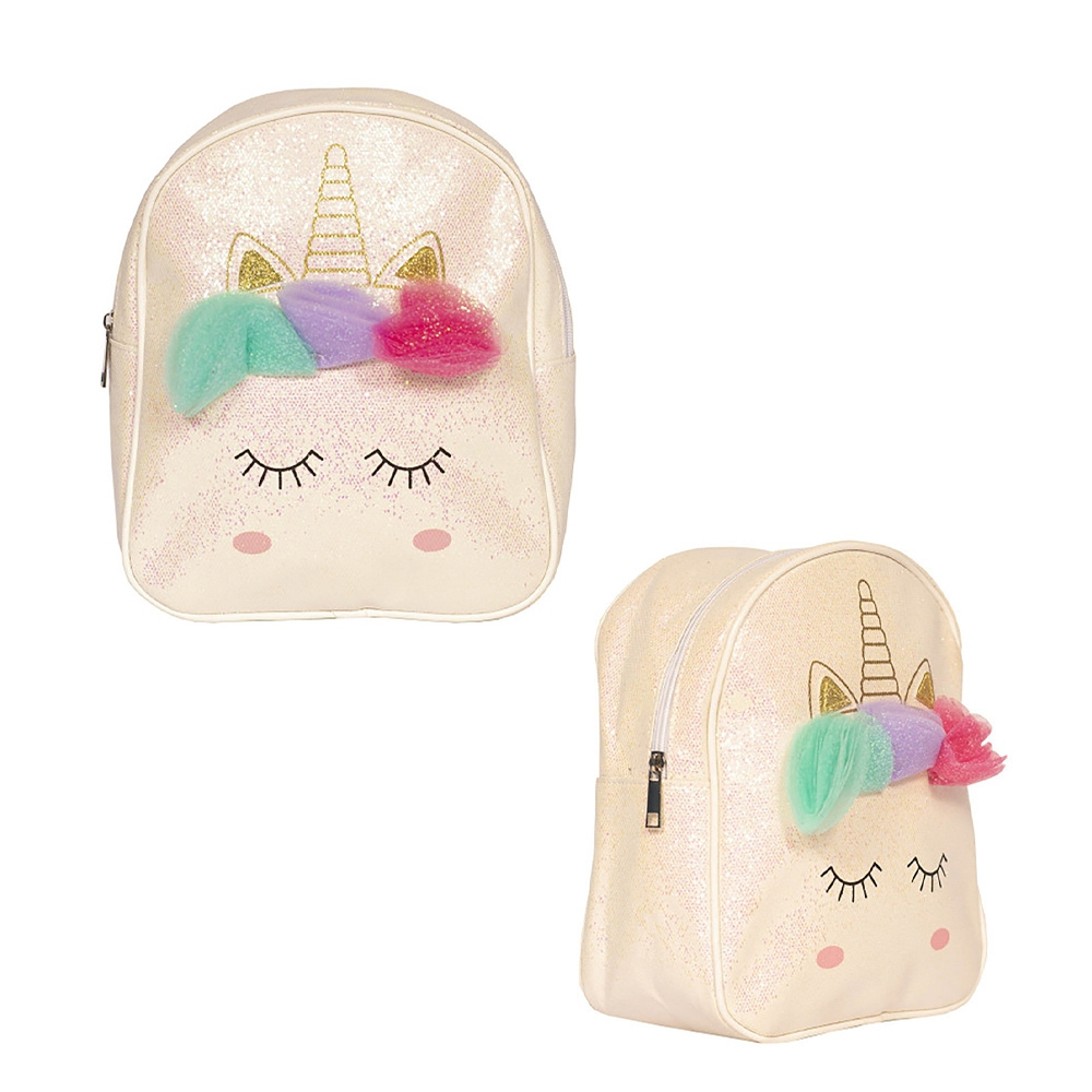 Ghiozdan gradinita cu sclipici UNICORN, 20x26x10 cm - S-COOL [3]