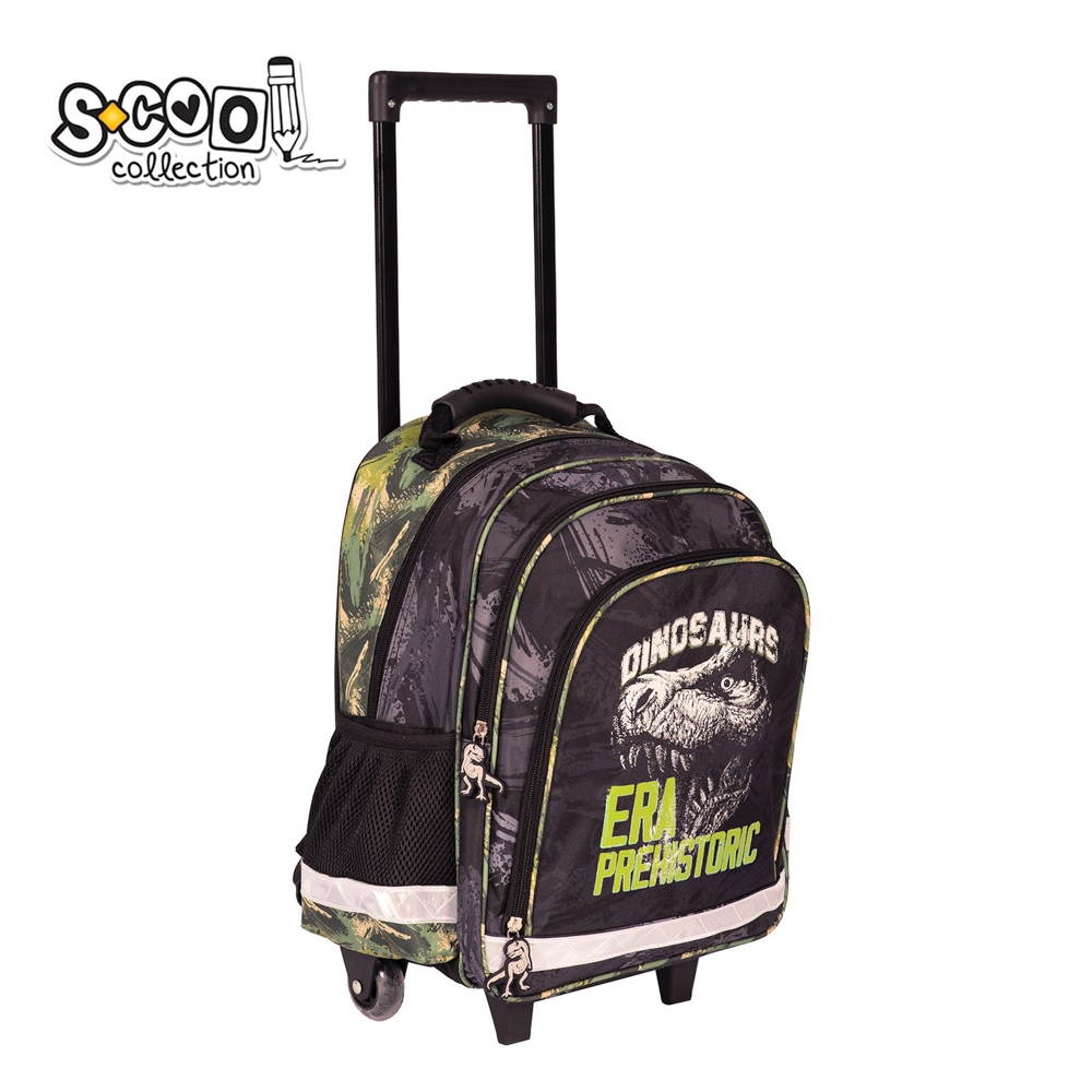 Ghiozdan trolley DINO, 38x29x14 cm - S-COOL [2]