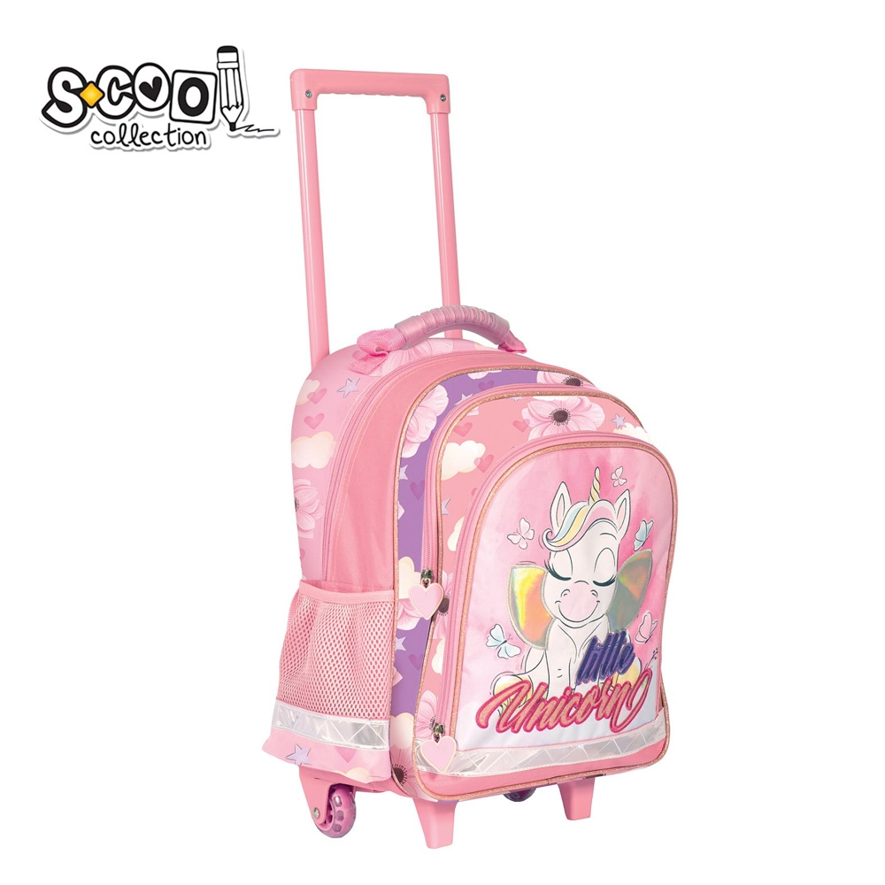 Ghiozdan trolley LITTLE UNICORN, 38x29x14 cm - S-COOL [2]
