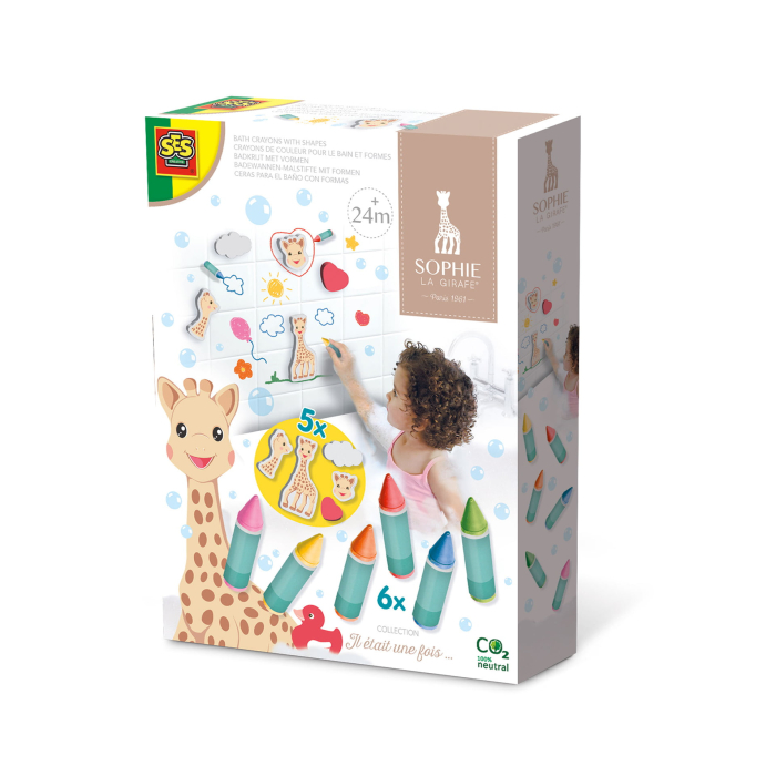 Girafa Sophie - Creioane de baie cu forme [1]