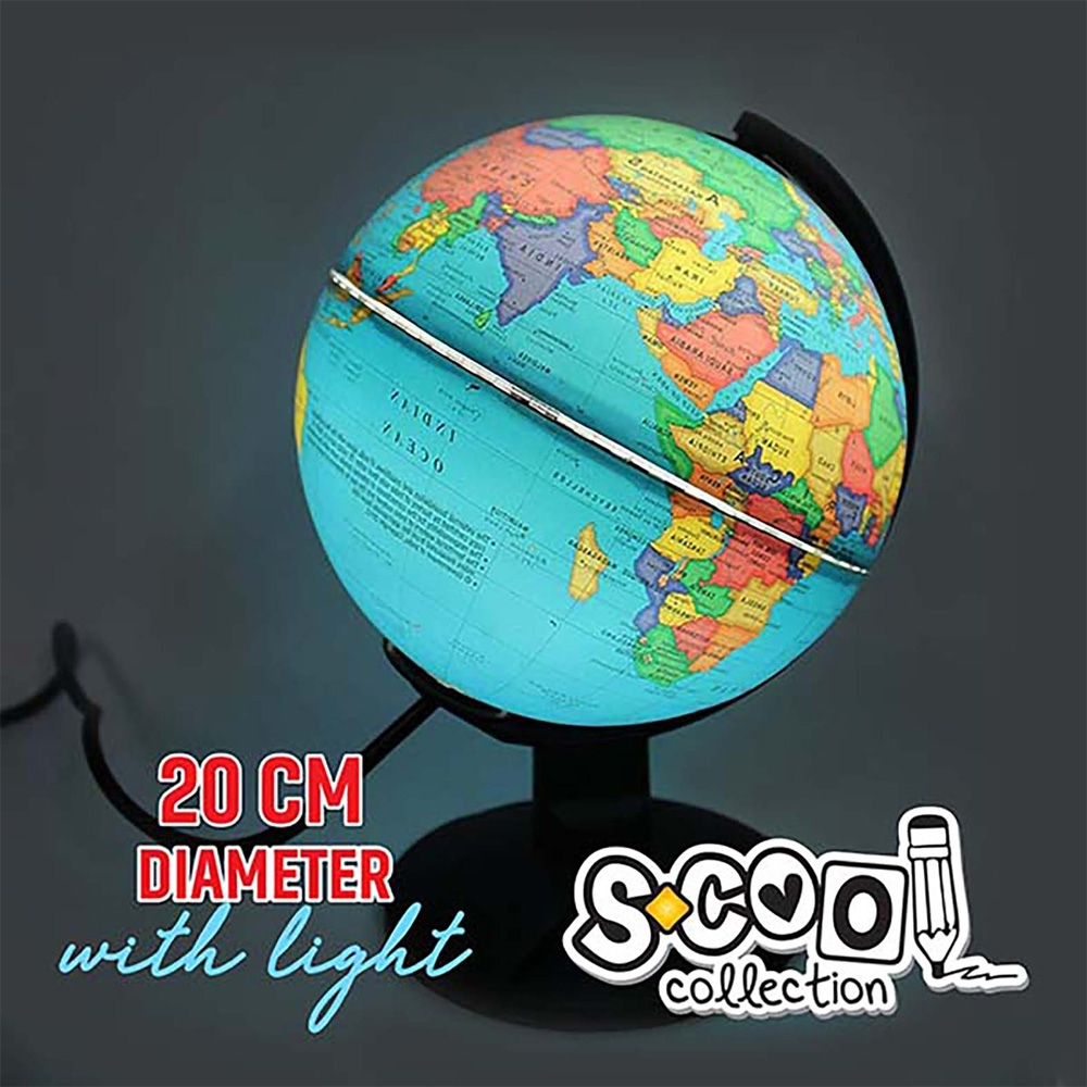 Glob pamantesc cu lumina, 20 cm - S-COOL [2]