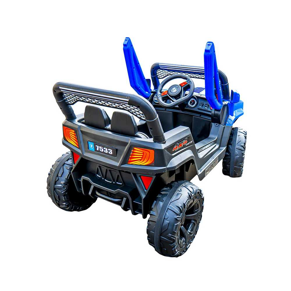 Jeep cu acumulator, 2 motoare, 12V [7]