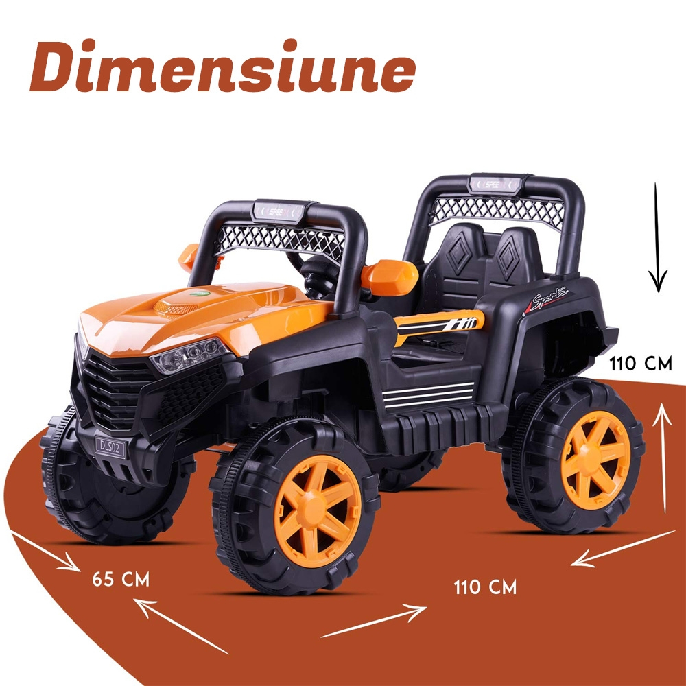 Jeep cu acumulator, 2 motoare, 12V, 7A [9]