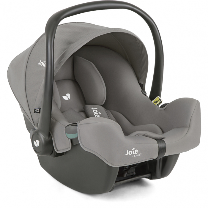 Joie - Scoica auto i-Snug 2 cu tetiera reglabila, 40-75 cm, Pebble, testata ADAC si certificata R129 [1]