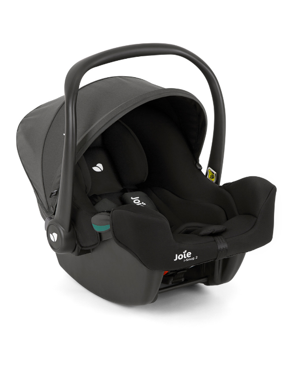 Joie - Scoica auto i-Snug 2 cu tetiera reglabila, 40-75 cm, Shale, testata ADAC si certificata R129 [1]