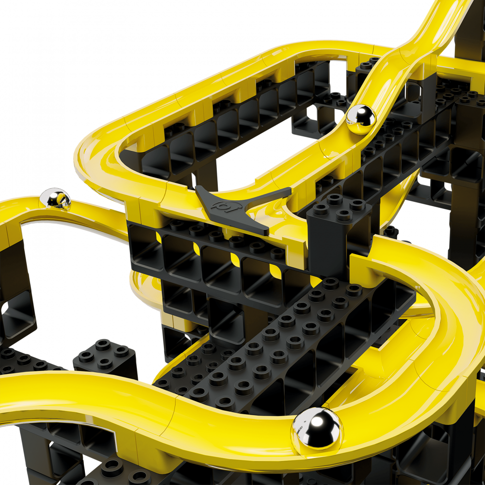 Jucarie copii Hubelino Marble Run Pi Starter Set (214 piese) [2]