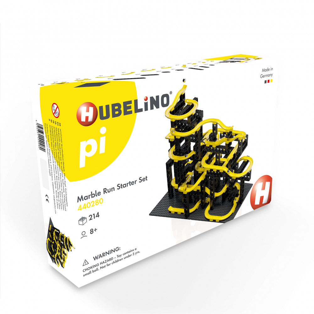 Jucarie copii Hubelino Marble Run Pi Starter Set (214 piese) [4]