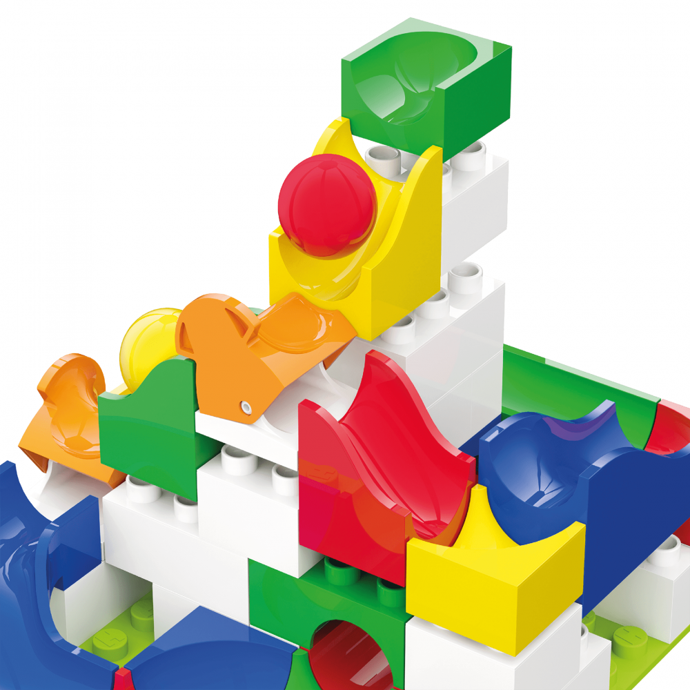 Jucarie copii Marble Run Hubelino - extensie de schimbat directia (43 piese) [3]