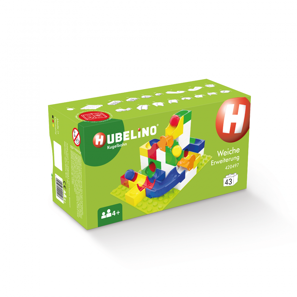 Jucarie copii Marble Run Hubelino - extensie de schimbat directia (43 piese) [5]