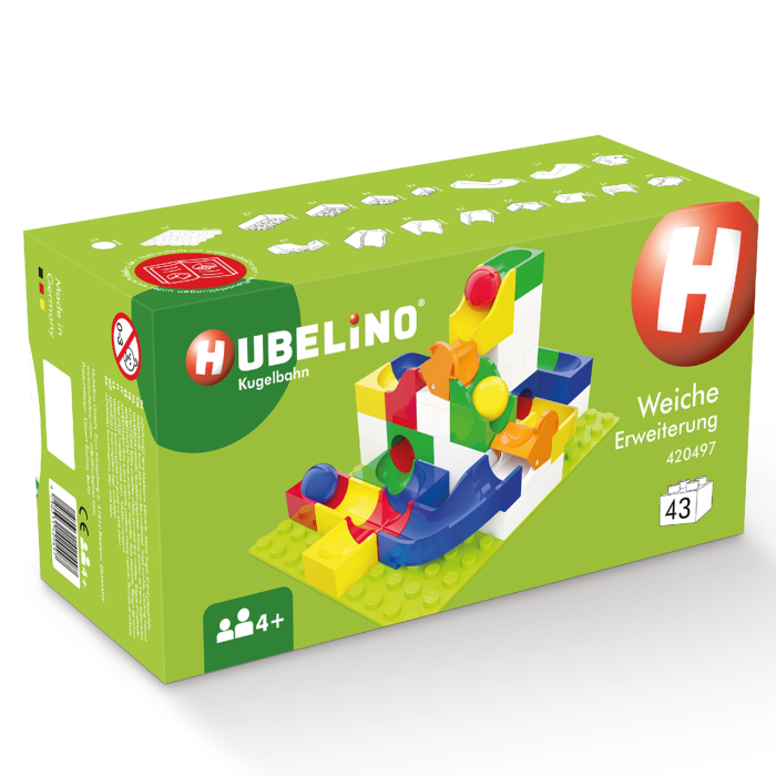 Jucarie copii Marble Run Hubelino - extensie de schimbat directia (43 piese) [1]