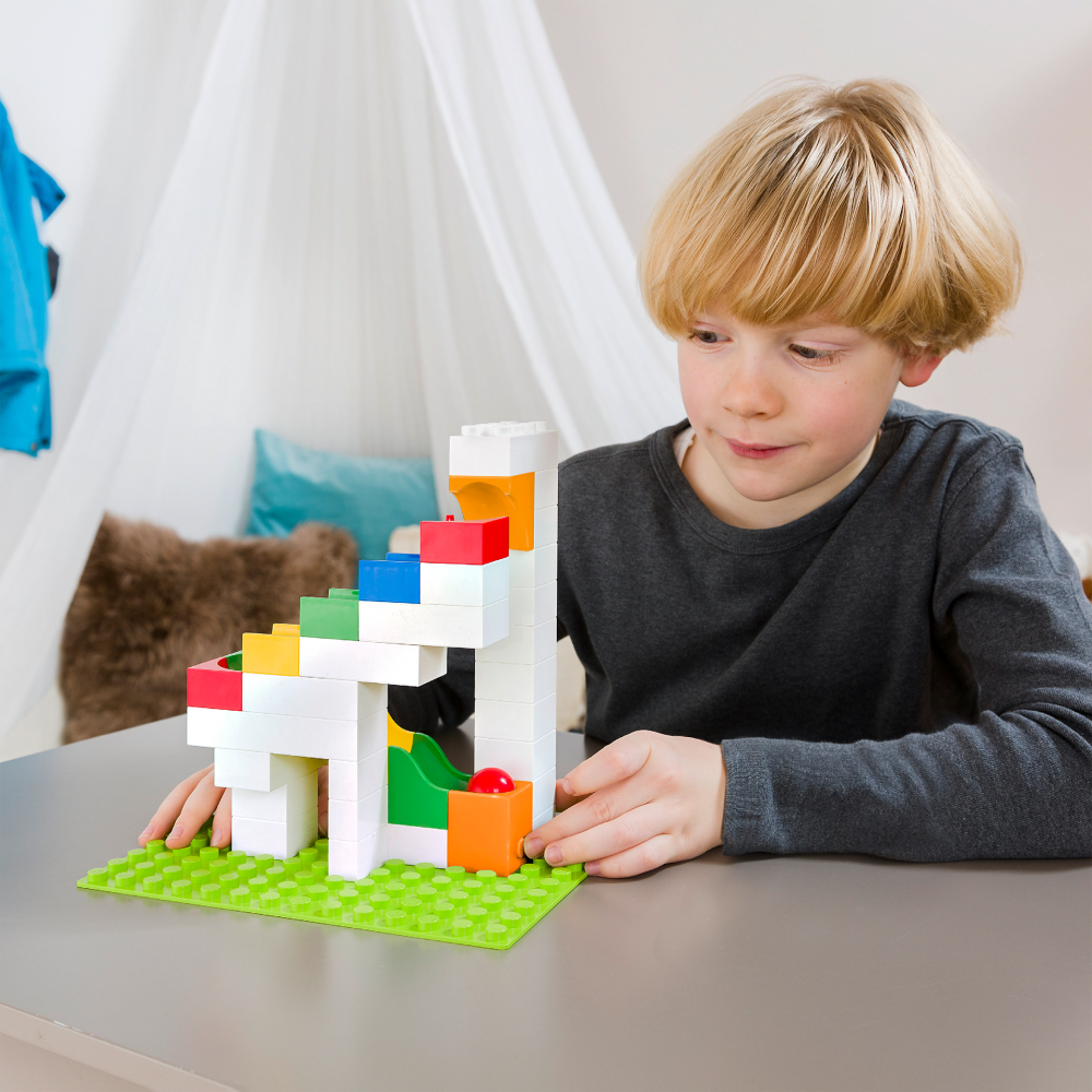 Jucarie copii Marble Run Hubelino - extensie pentru catapultare (41 piese) [3]