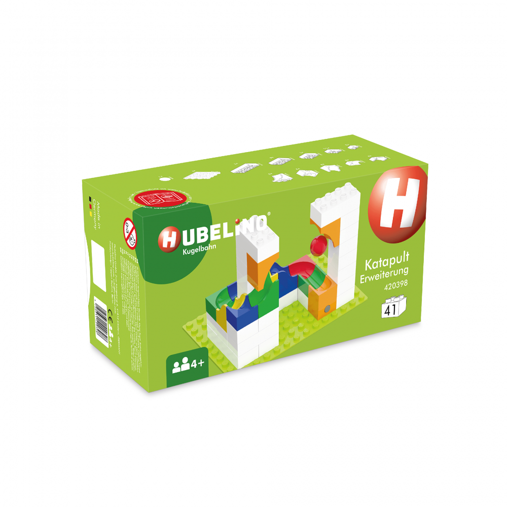 Jucarie copii Marble Run Hubelino - extensie pentru catapultare (41 piese) [5]