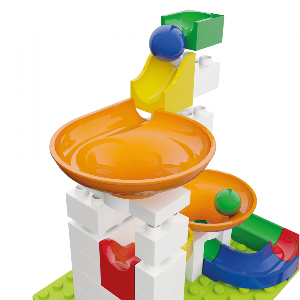 Jucarie copii Marble Run Hubelino - extensie twister (44 piese) [2]