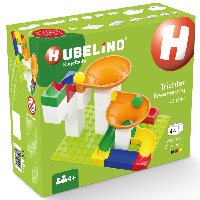 Jucarie copii Marble Run Hubelino - extensie twister (44 piese) [1]