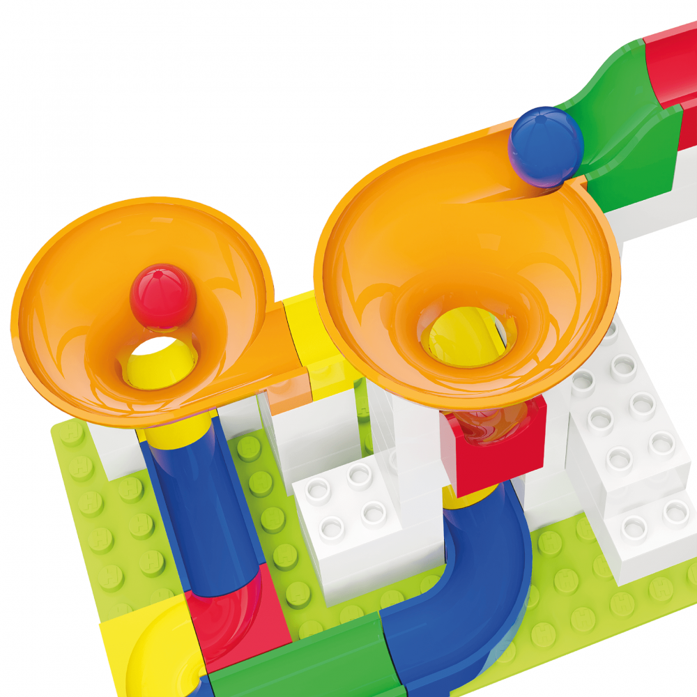 Jucarie copii Marble Run Hubelino - extensie twister (44 piese) [3]