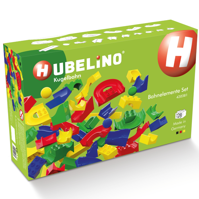 Jucarie copii Marble Run Hubelino - tobogane (128 piese) [1]