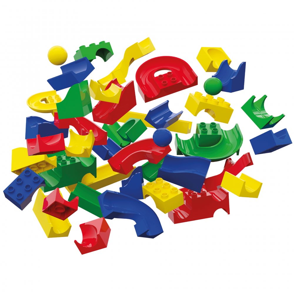 Jucarie copii Marble Run Hubelino - tobogane (128 piese) [3]