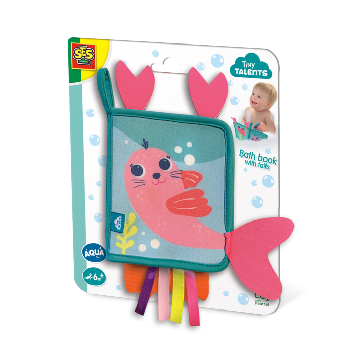 Jucarie de baie - Carte din neopren cu cozi [1]