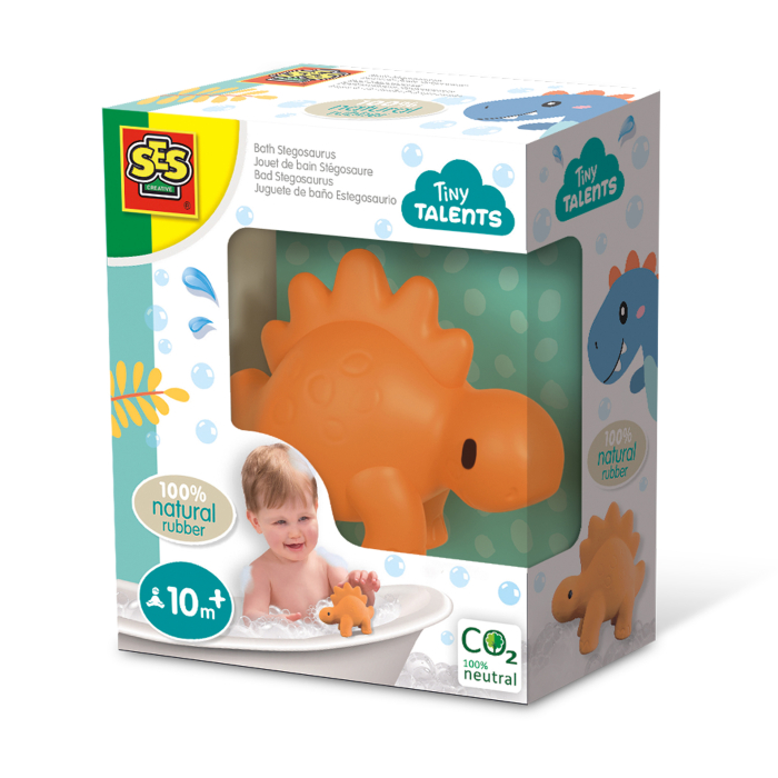 Jucarie de baie copii - Stegosaurus - 100% cauciuc natural [1]