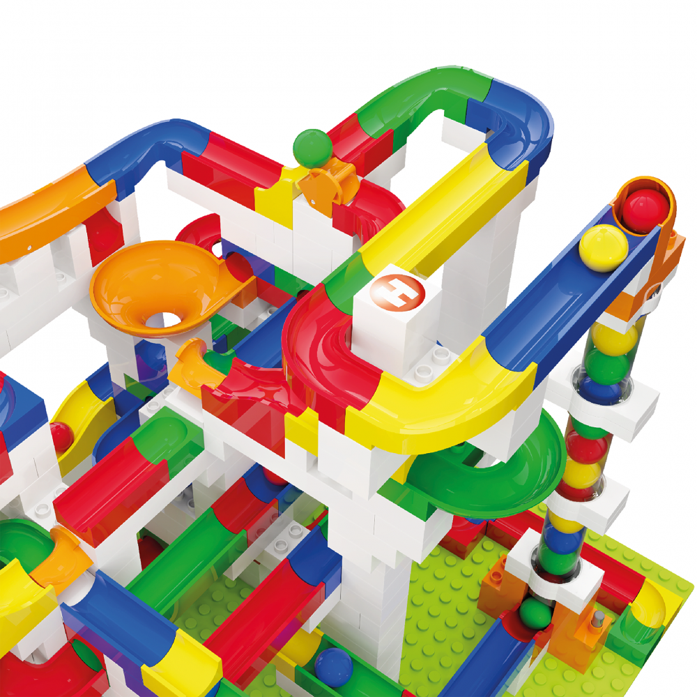 Jucarie de construit pentru copii Marble Run Hubelino (585 piese) [5]