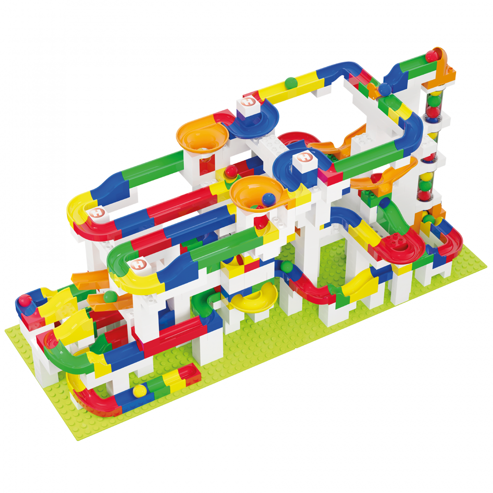 Jucarie de construit pentru copii Marble Run Hubelino (585 piese) [3]