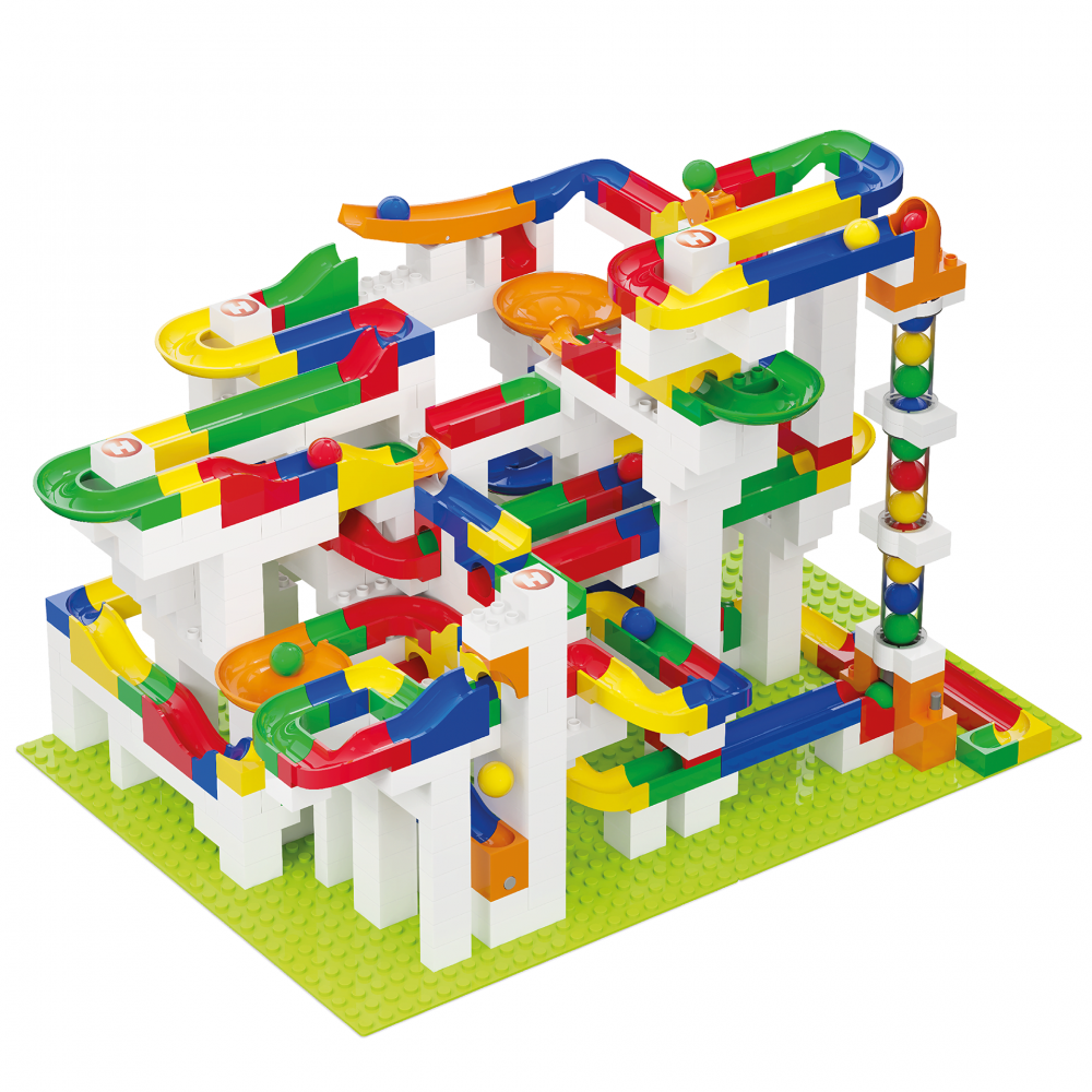 Jucarie de construit pentru copii Marble Run Hubelino (585 piese) [1]