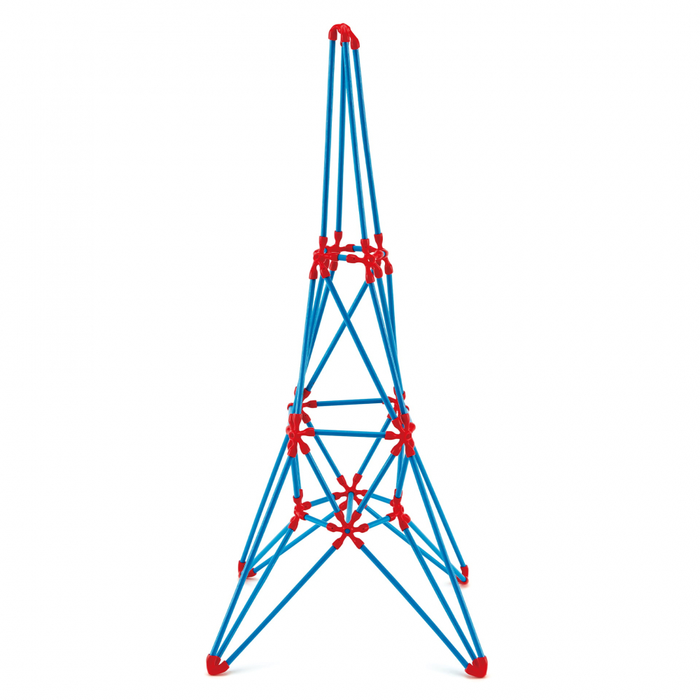 Jucarie din bambus Flexistix - Turnul Eiffel (62 piese) [1]