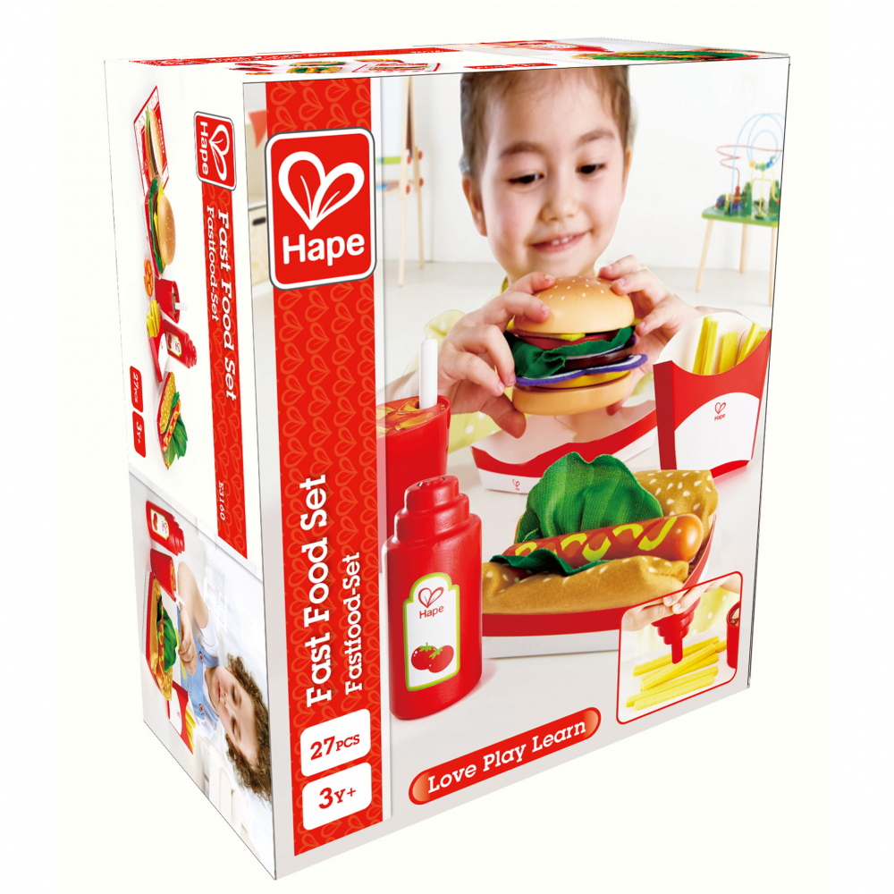 Jucarie din lemn - Fast-food [7]