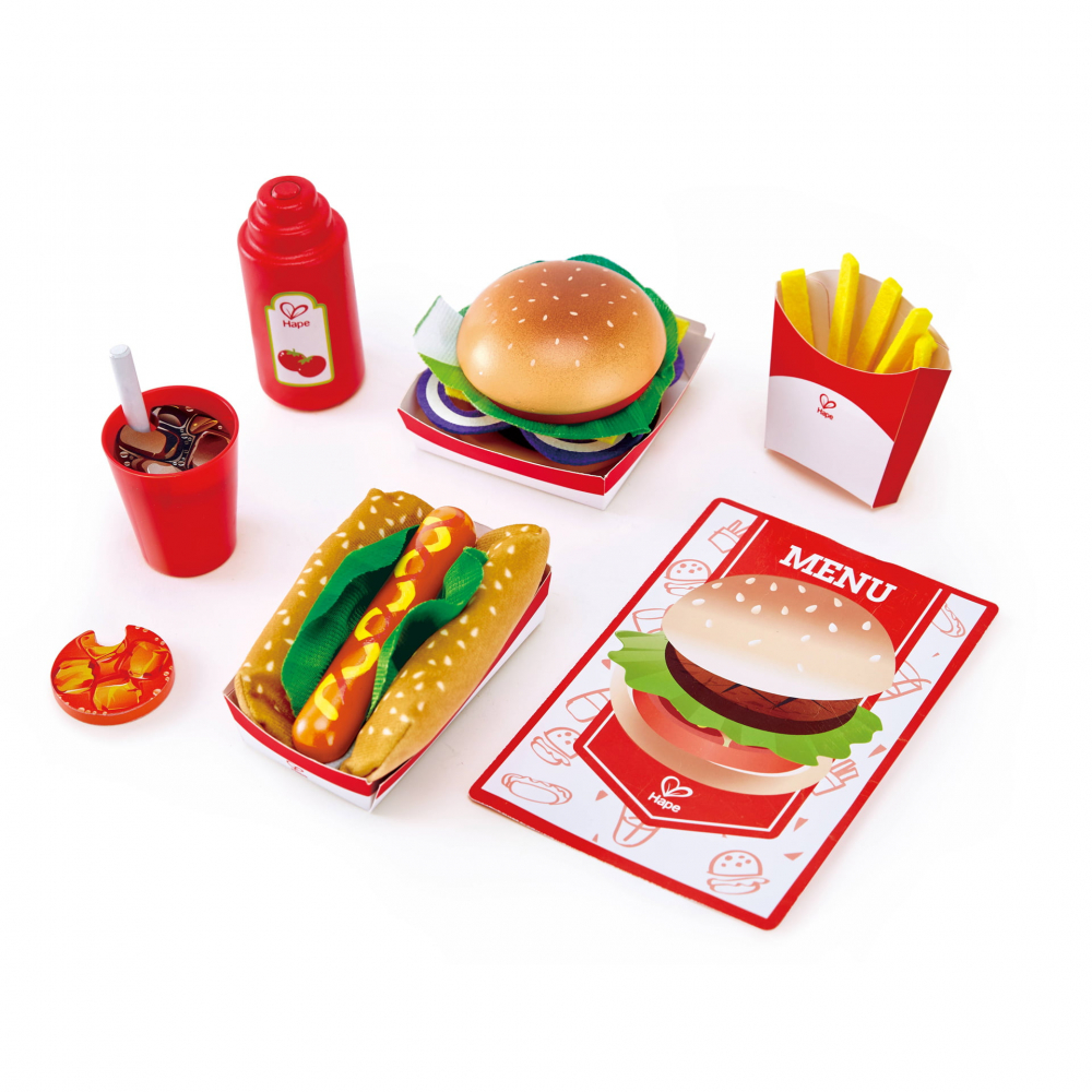 Jucarie din lemn - Fast-food [1]