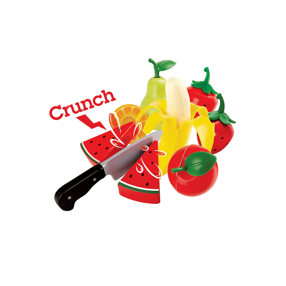 Jucarie din lemn - Fructe sanatoase de taiat (9 piese) [6]