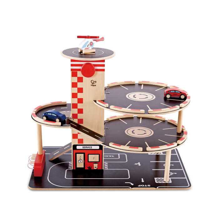 Jucarie din lemn - Garaj parcare [1]