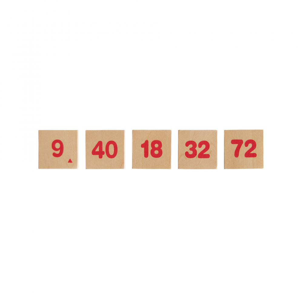 Jucarie din lemn - Invatam matematica, inmultire si impartire [4]