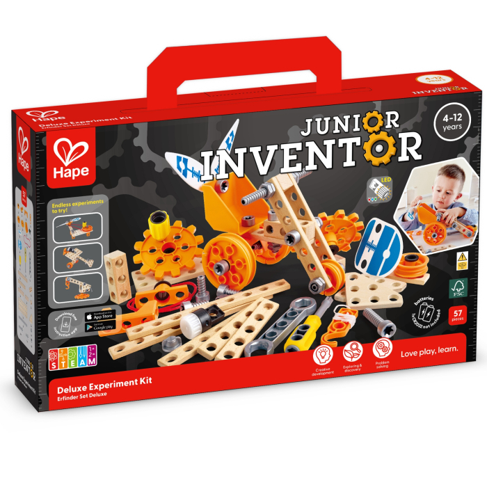 Jucarie din lemn - Kit de experimente de lux (57 piese) [1]