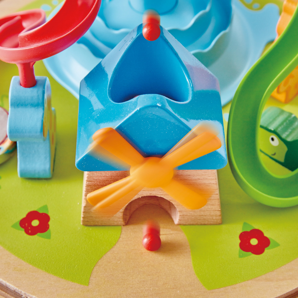 Jucarie din lemn - Labirint magnetic 3D [5]