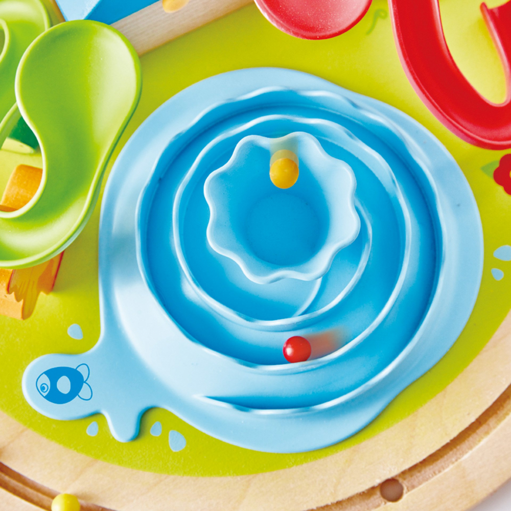Jucarie din lemn - Labirint magnetic 3D [7]