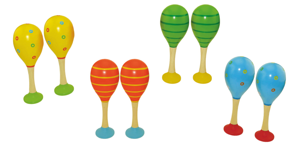 Jucarie din lemn - Maracas [2]