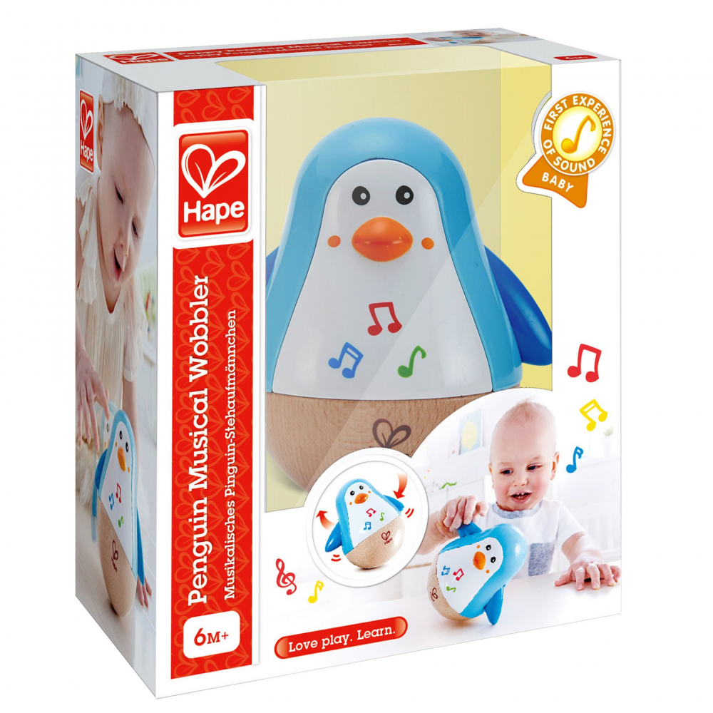 Jucarie din lemn - Pinguin Hopa Mitica [5]