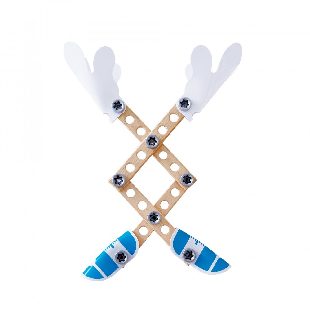 Jucarie din lemn - Set 3 experimente (37 piese) [6]