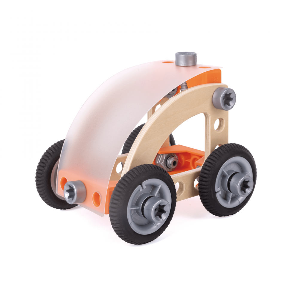 Jucarie din lemn - Set de constructie masini [4]