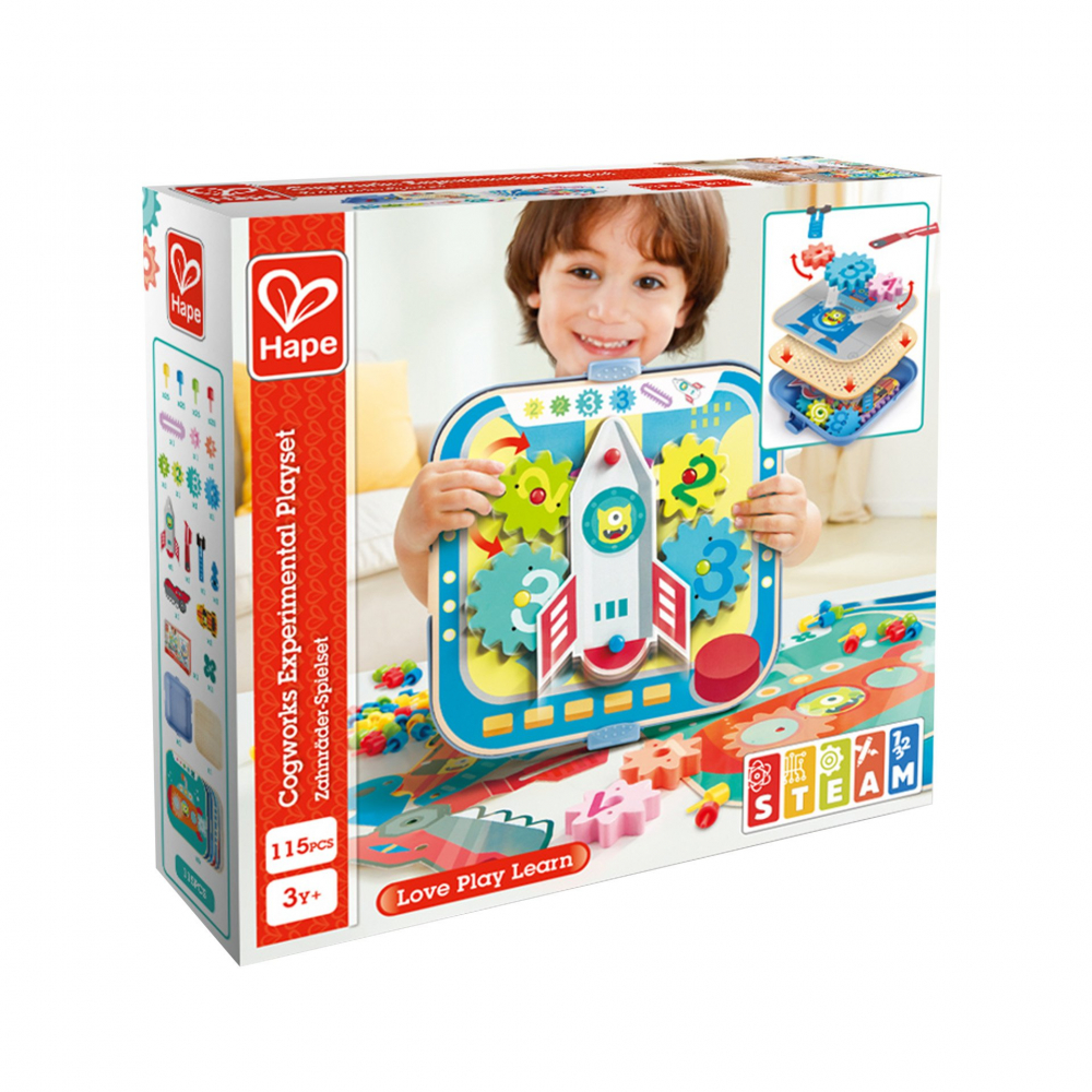 Jucarie din lemn - Set de joaca roti zimtate [7]