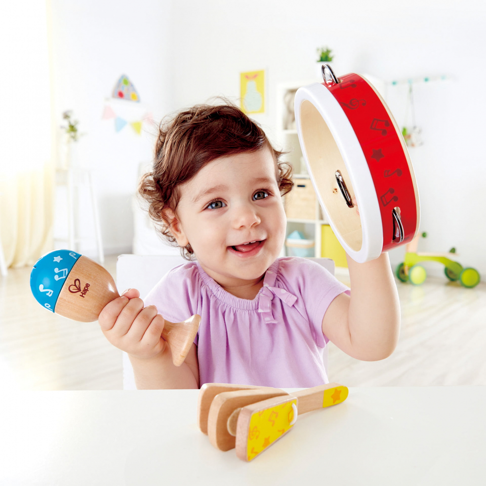 Jucarie din lemn - Set de percutie junior [4]