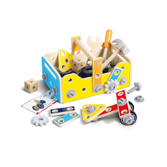 Jucarie din lemn - Set de scule de construit pentru copii [1]