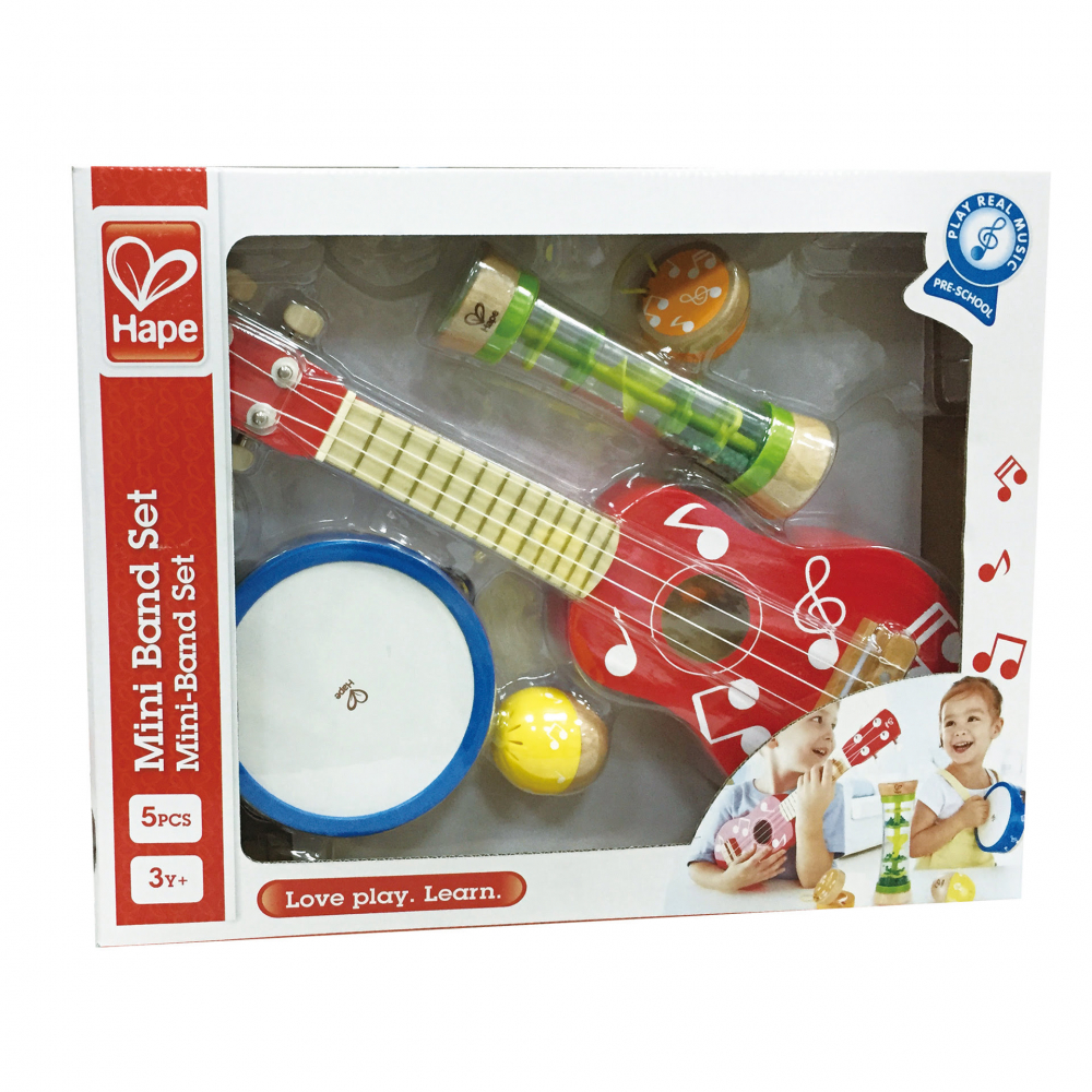 Jucarie din lemn - Set mini banda [2]