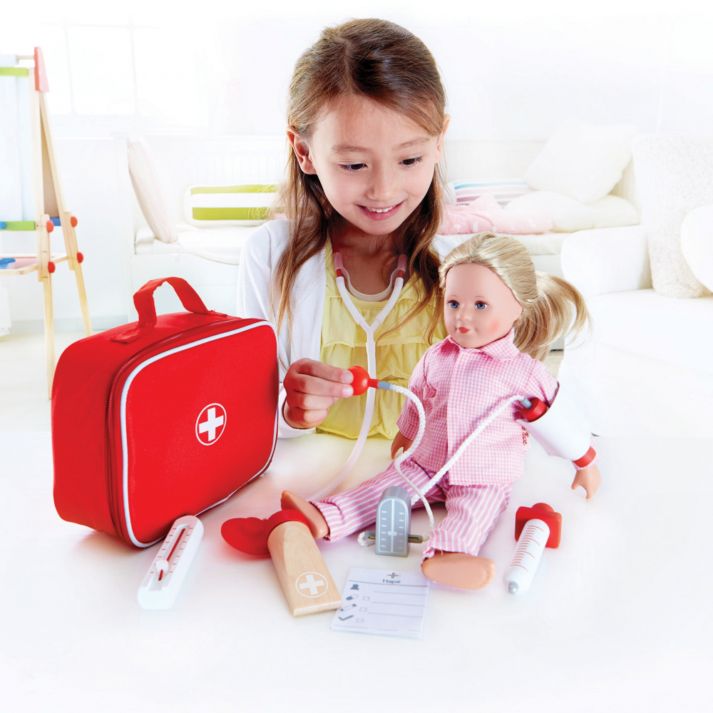 Jucarie din lemn - Set trusa de doctor [2]