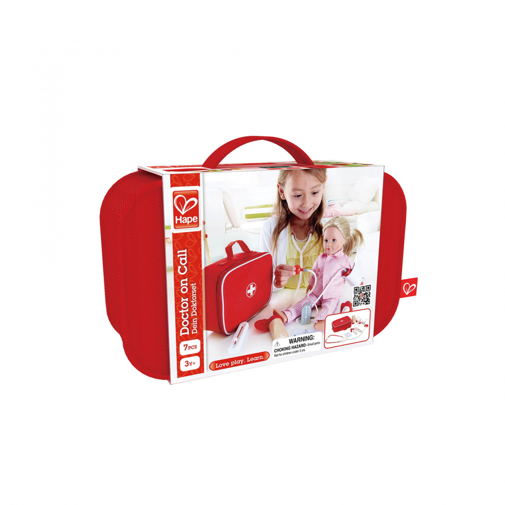 Jucarie din lemn - Set trusa de doctor [3]