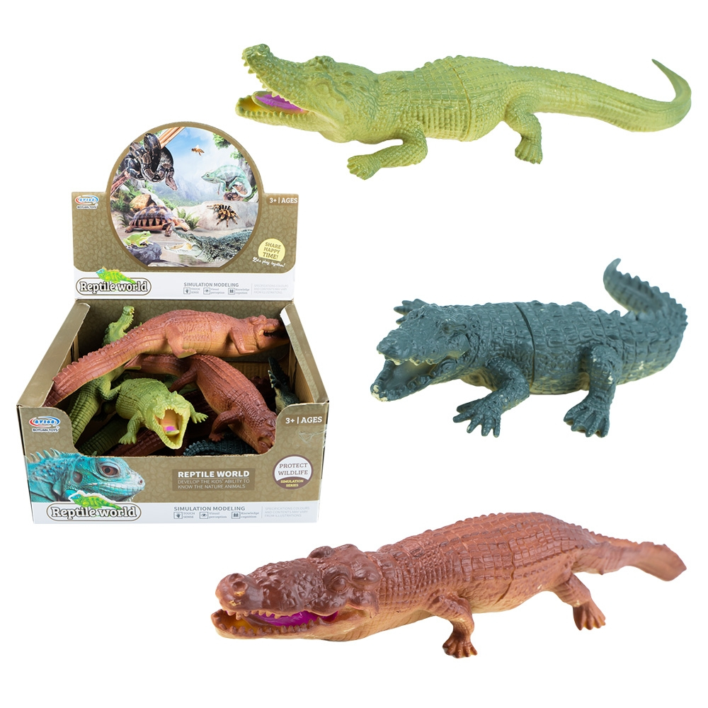 Jucarie elastica, Crocodil cu articulatii [1]
