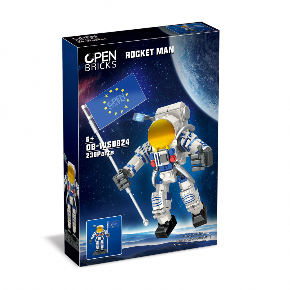 Jucarie - Seturi de constructie - Astronaut (230 piese) [1]